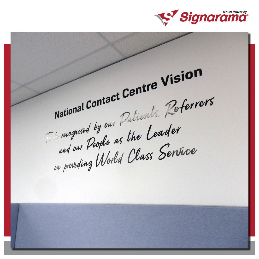 Wall Vision Graphics IMed Radiology, Signarama Mount Waverley