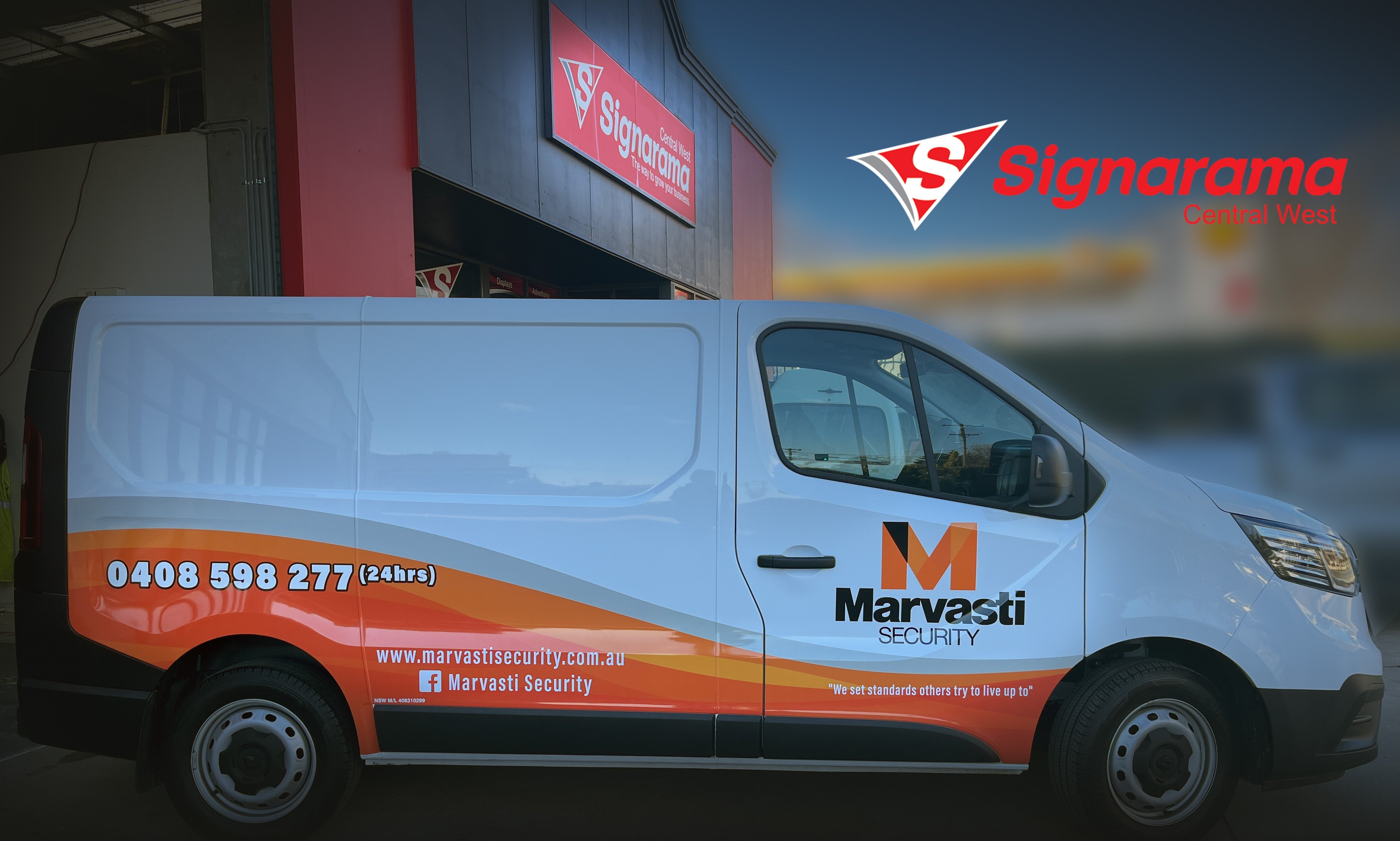 Marvasti Security Renault Trafic Wrap