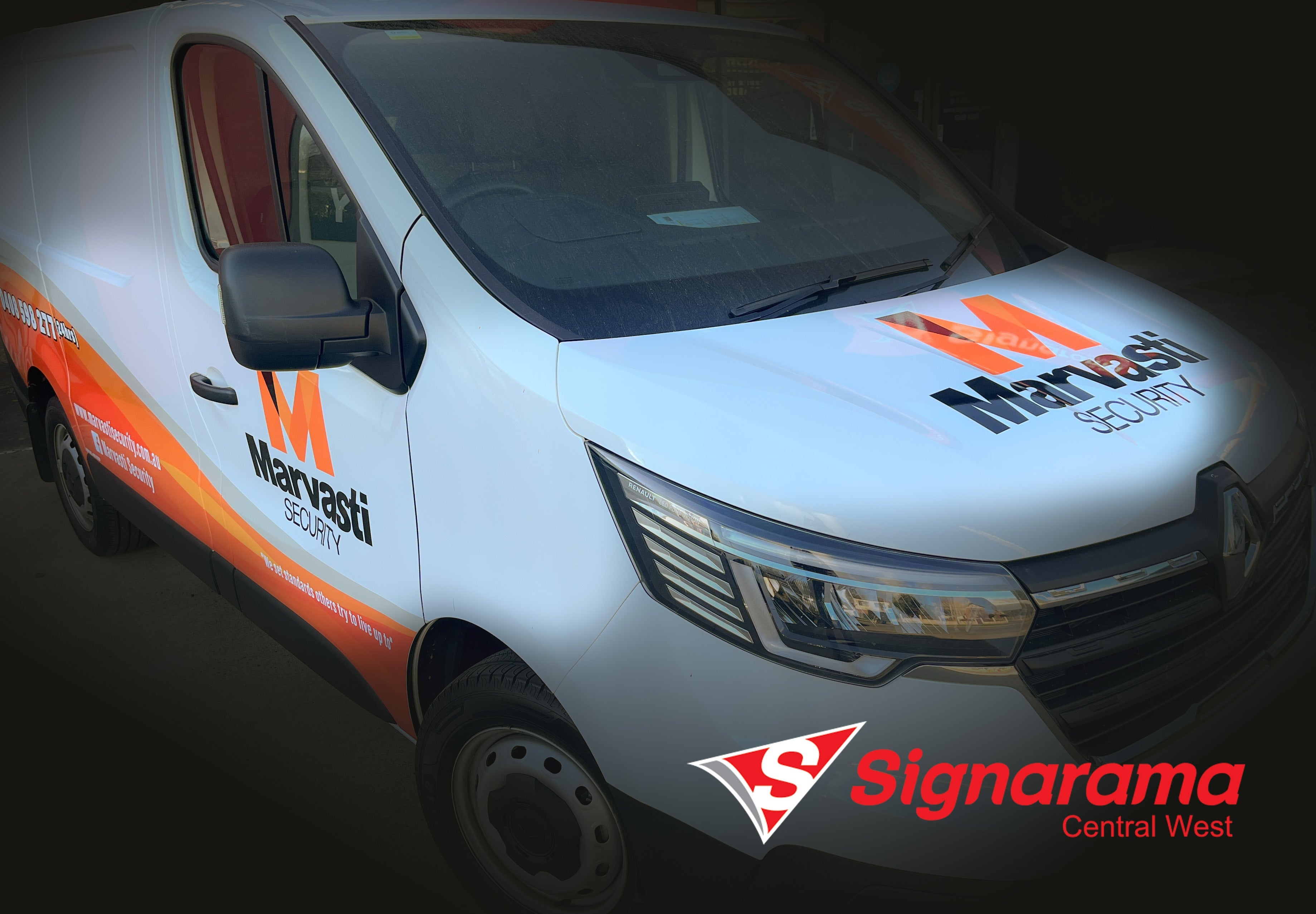 Marvasti Security Renault Trafic Wrap
