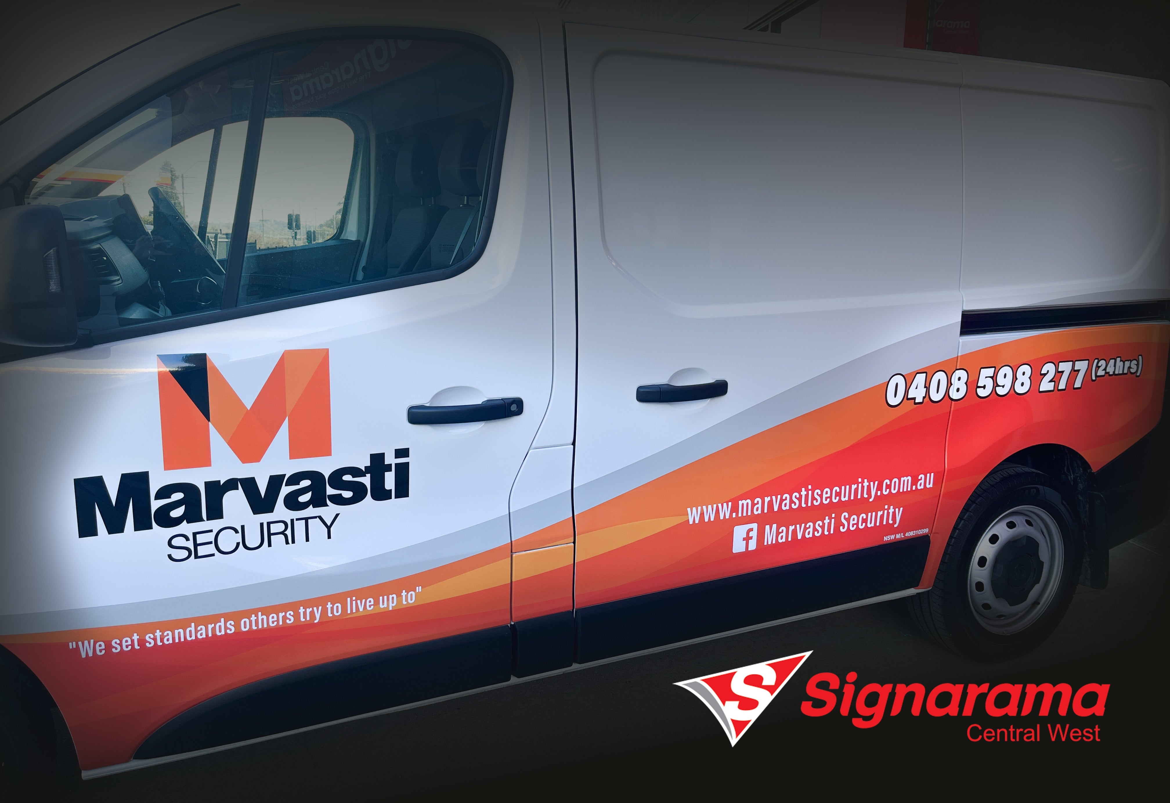 Marvasti Security Renault Trafic Wrap