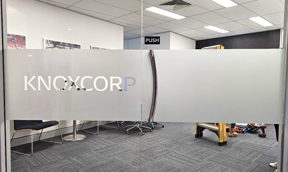 3D illuminated signs and Window frosting, posters