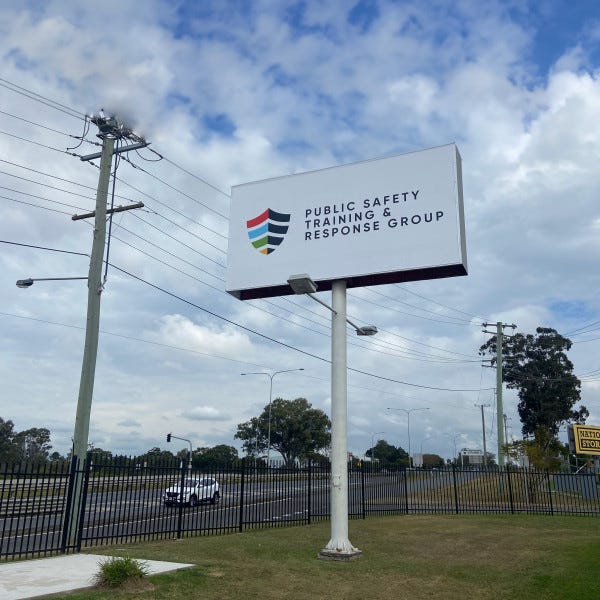 Billboard - Public Safety & Training Response Group