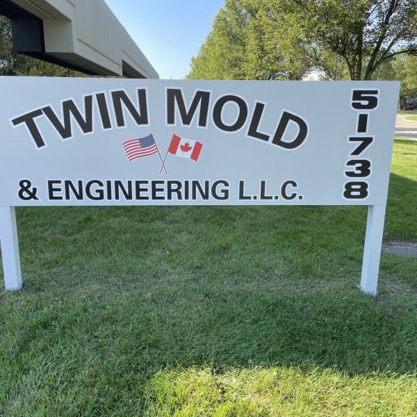 Unveiling the Stunning Post and Panel Sign Update for Twin Mold Engineering!
