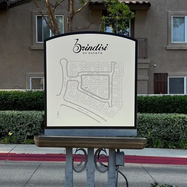 Brindisi at Aviara HOA sign