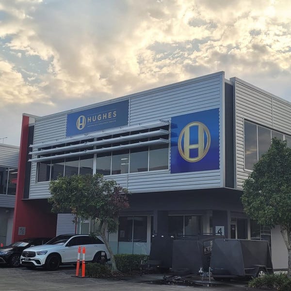 Hughes - Fascia Signage