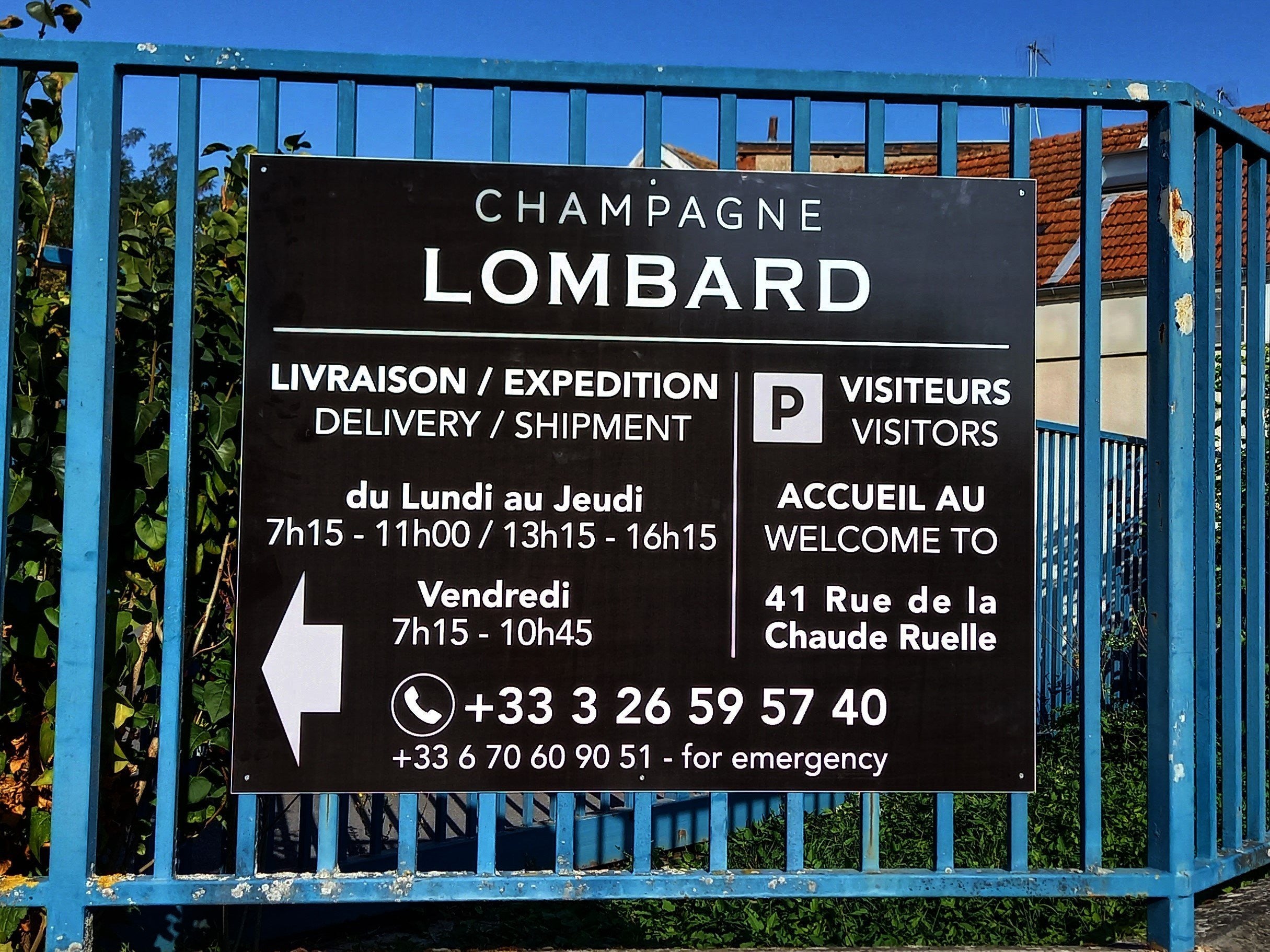 Signalétique extérieure