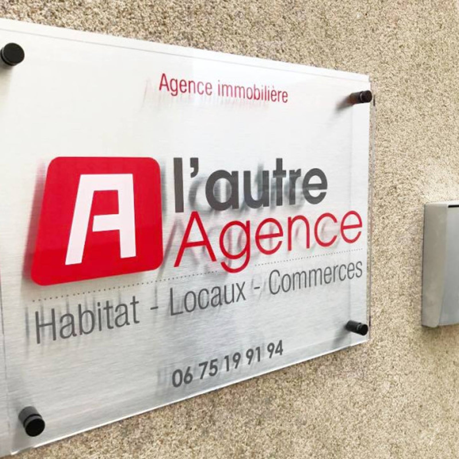 Plaque Professionnelle