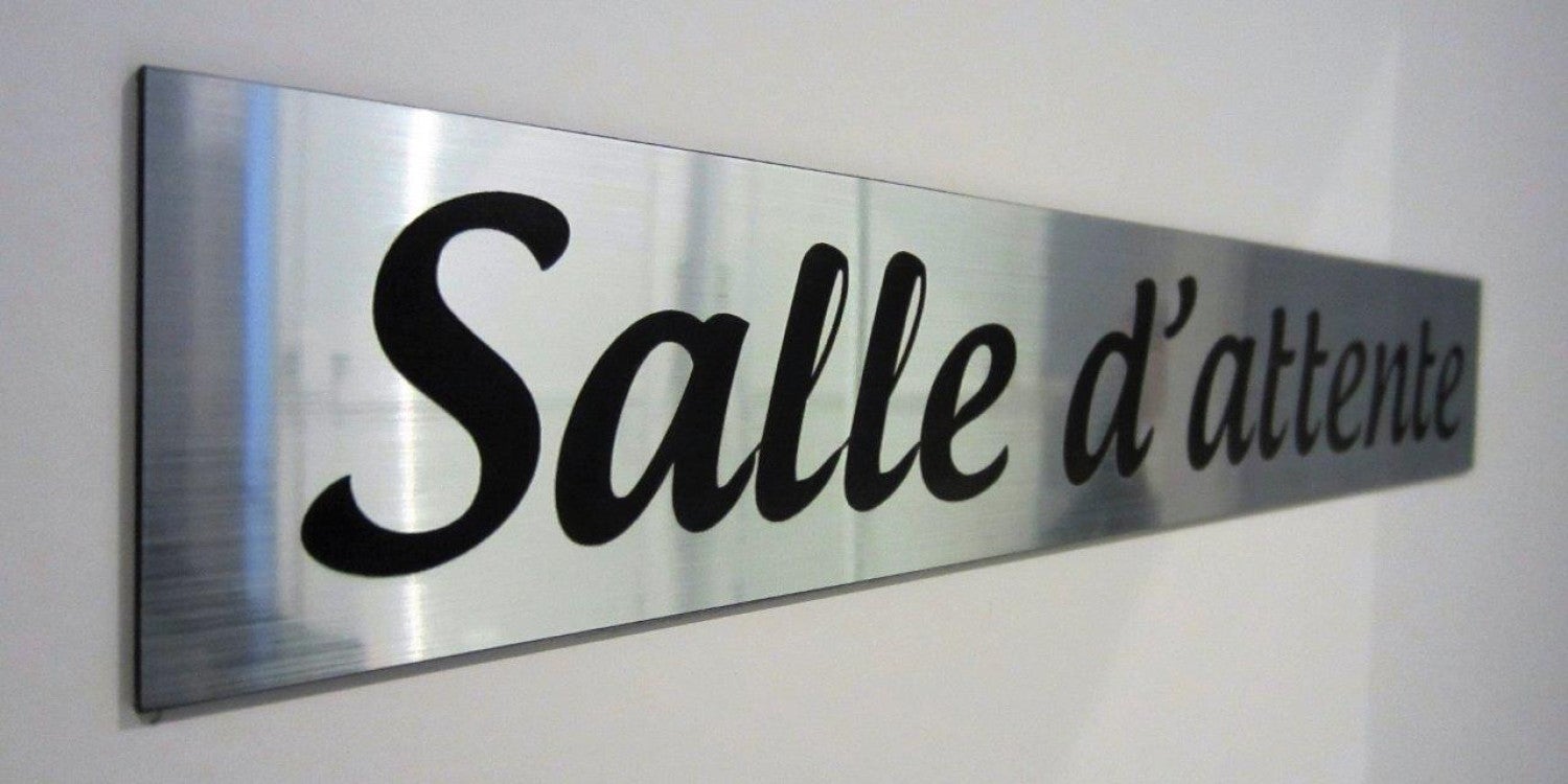 Plaque gravée : Signalez votre entreprise