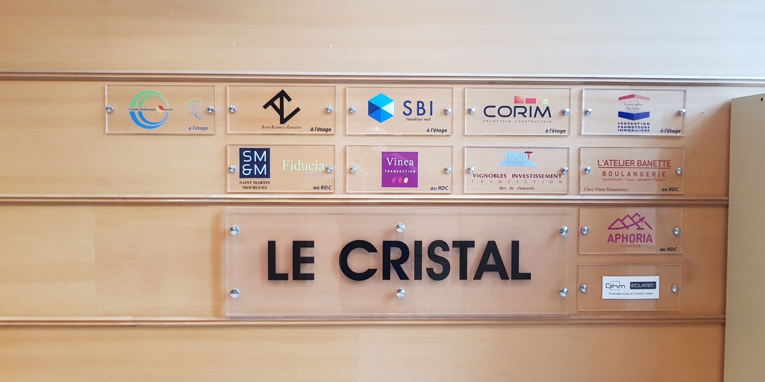 Plaque Gravée