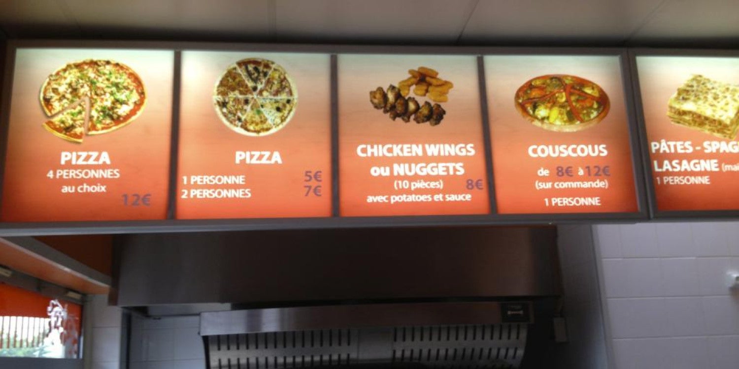 Le Menu Board