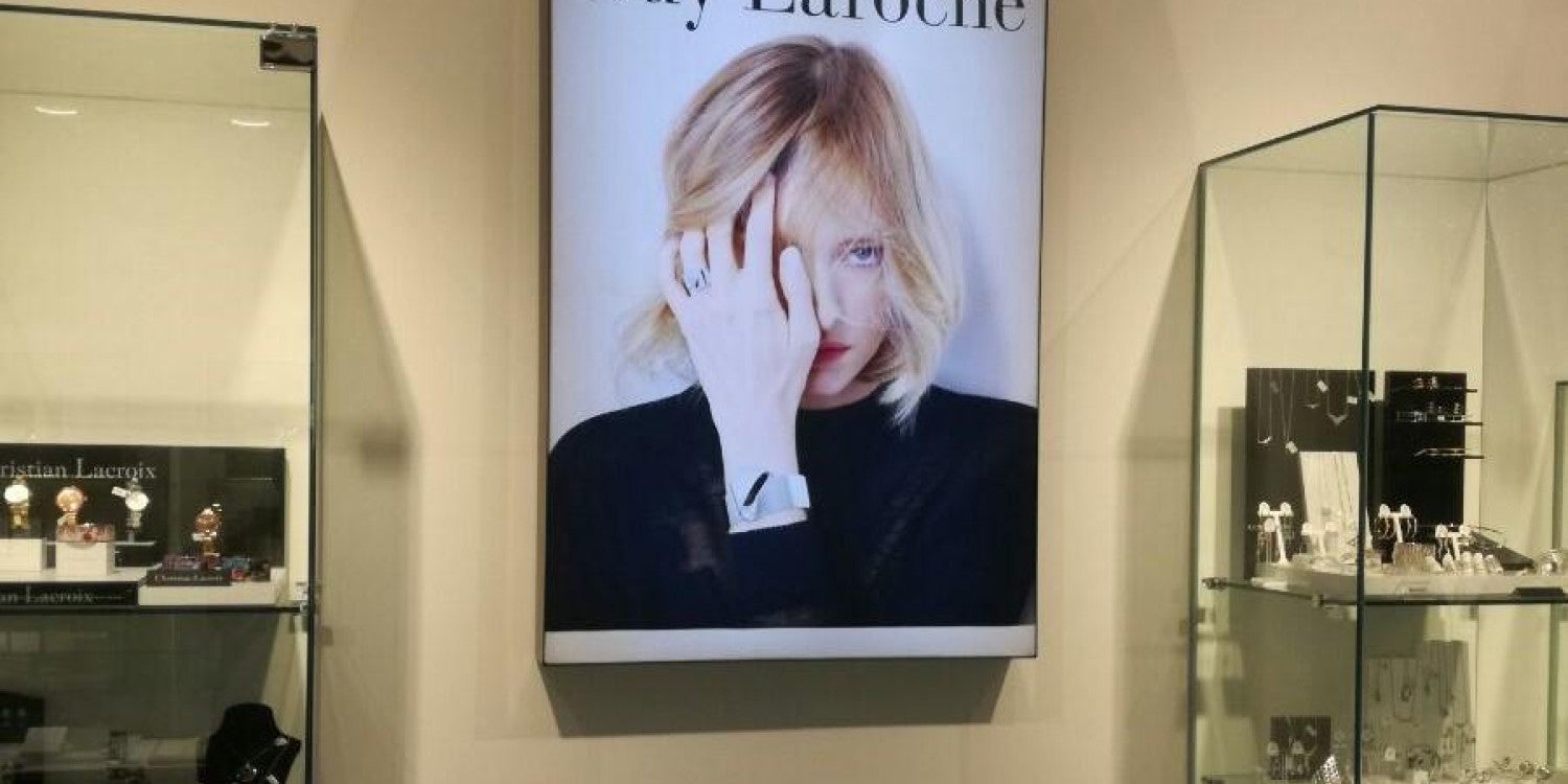 Cadre Lumineux Vitrines