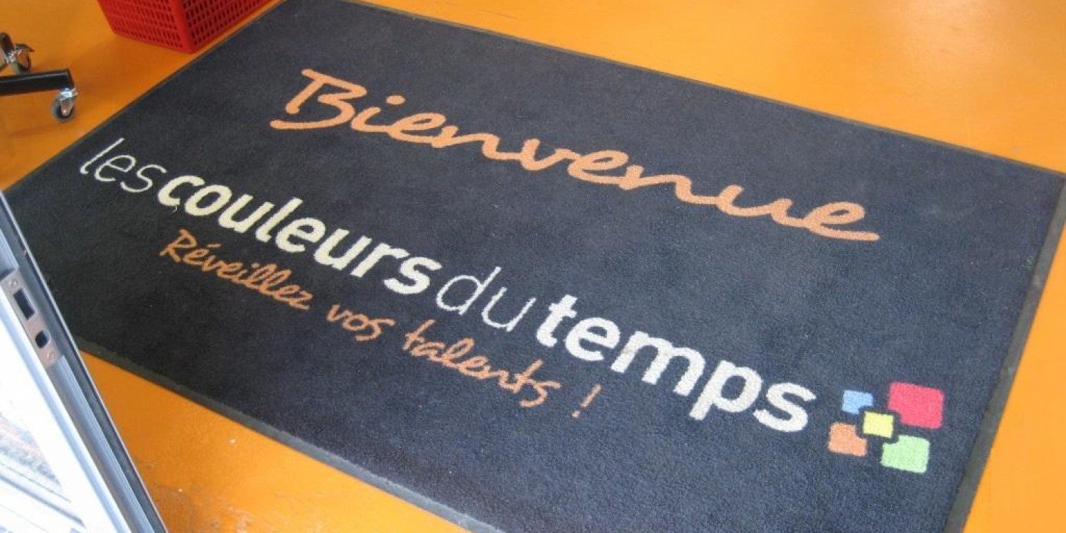Tapis imprimé