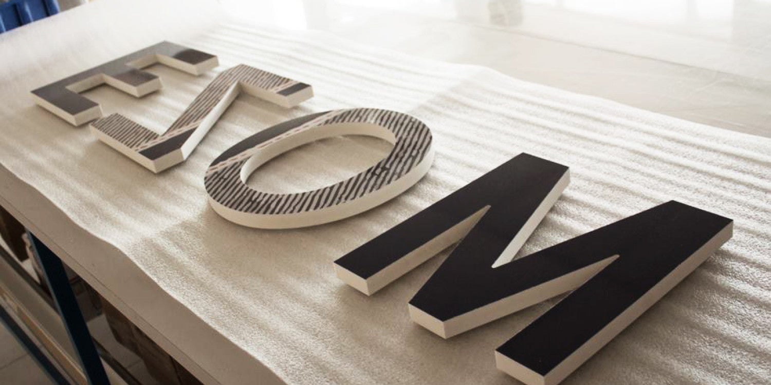 Lettres 3D