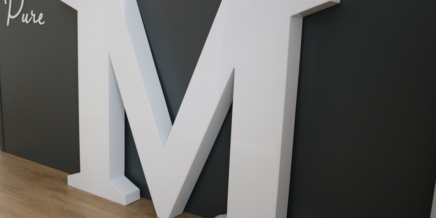 Lettres en 3D