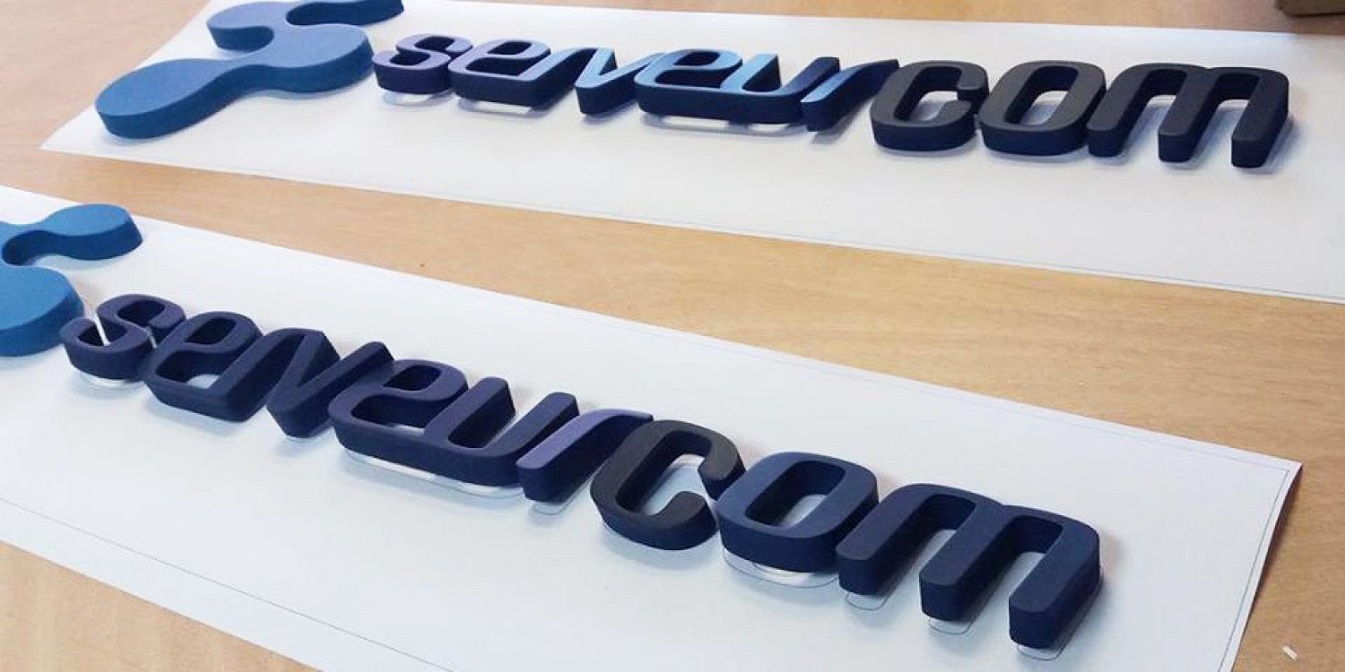 Lettres en 3D