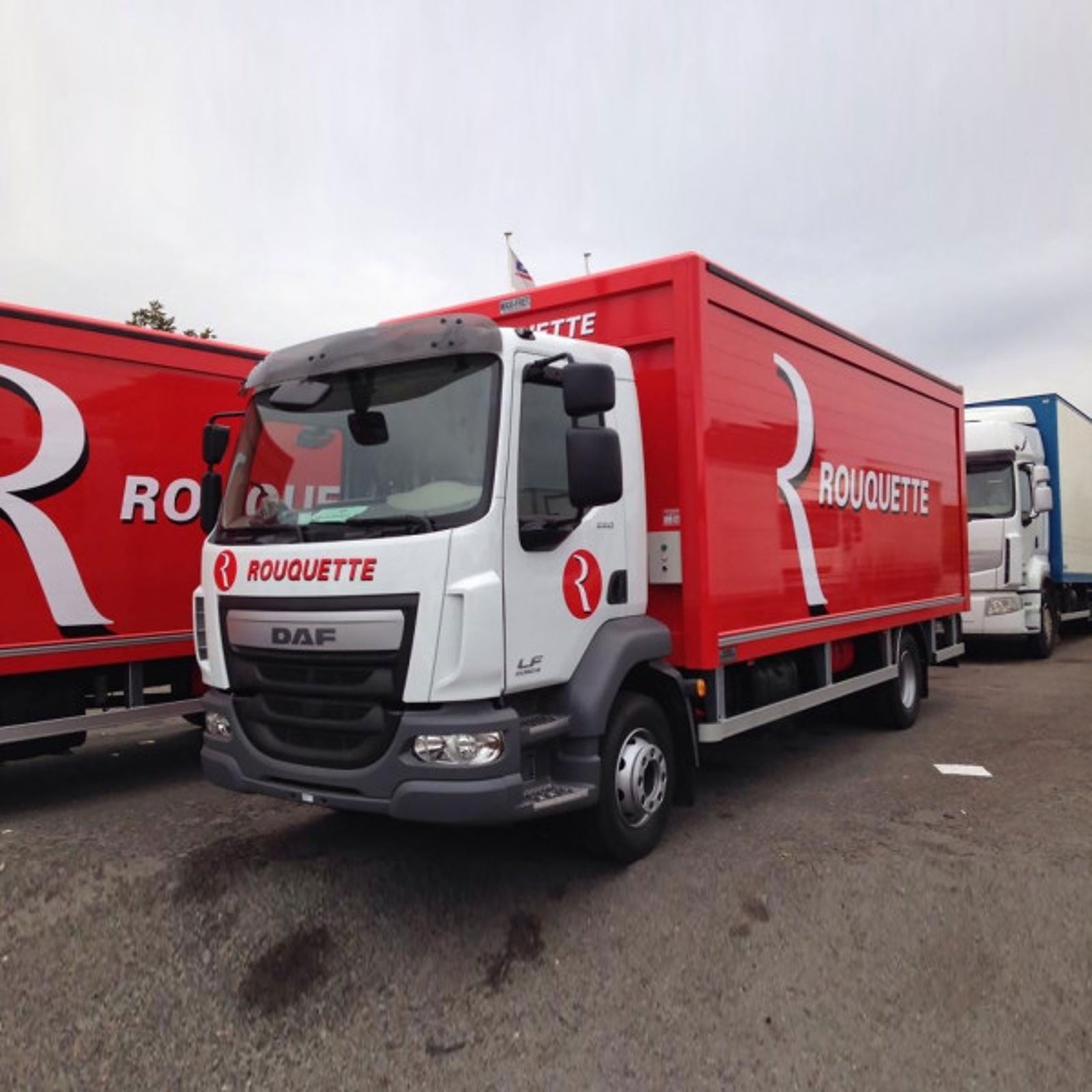 Lettrage camion