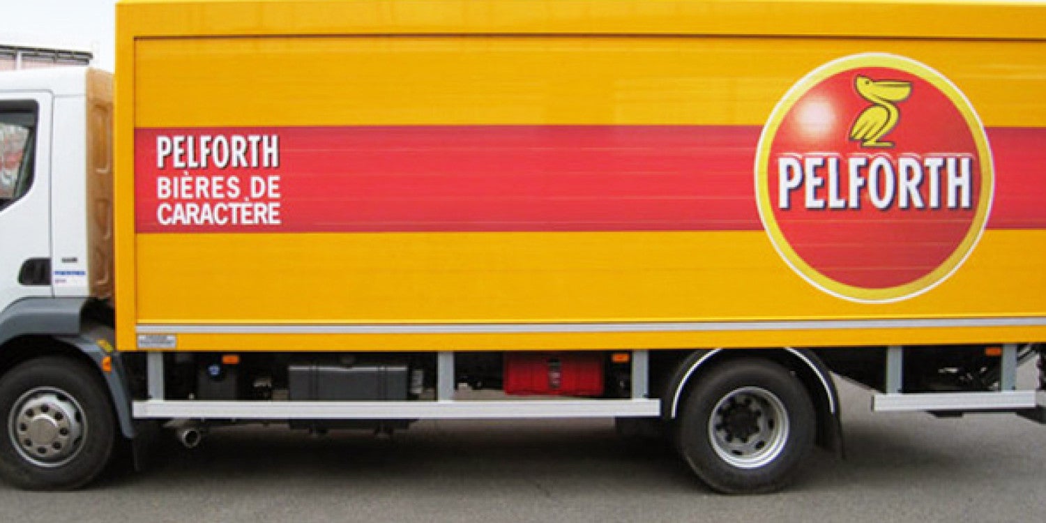 Lettrage camion