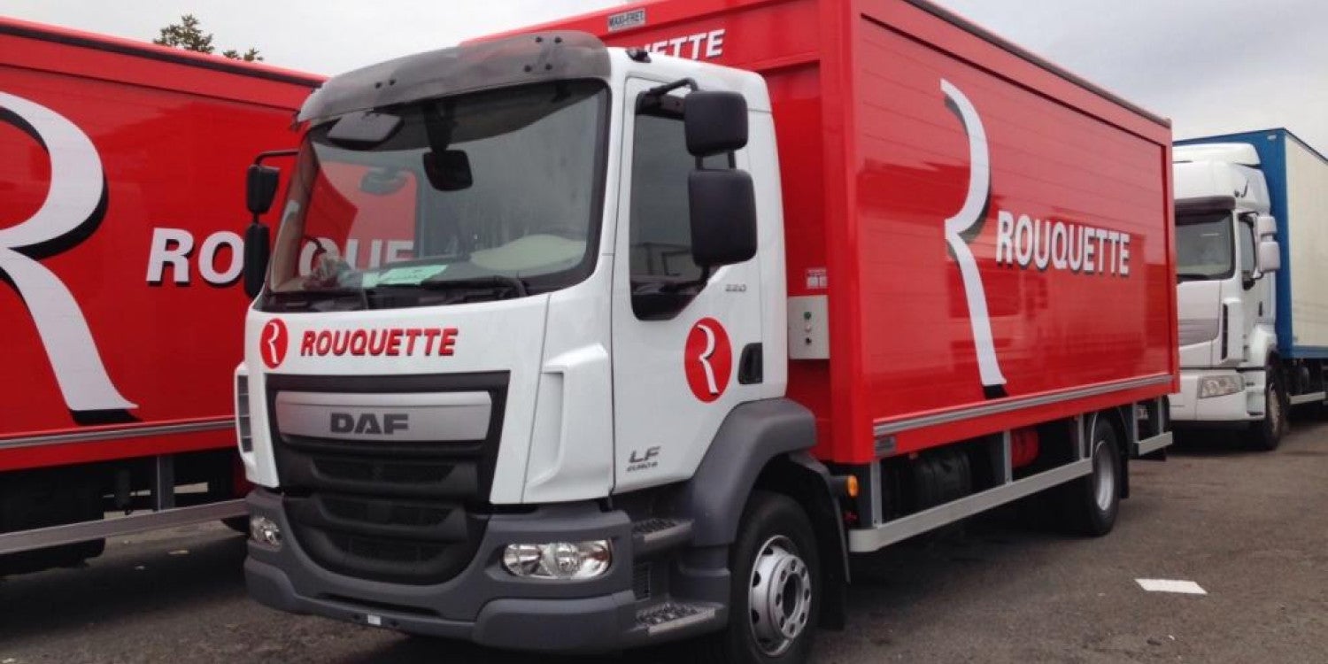 Lettrage camion