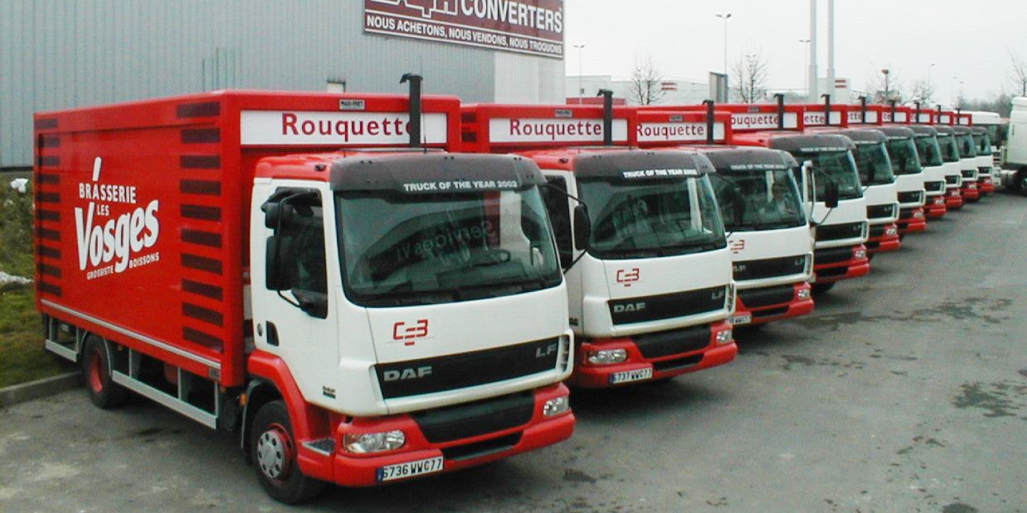 Lettrage camion