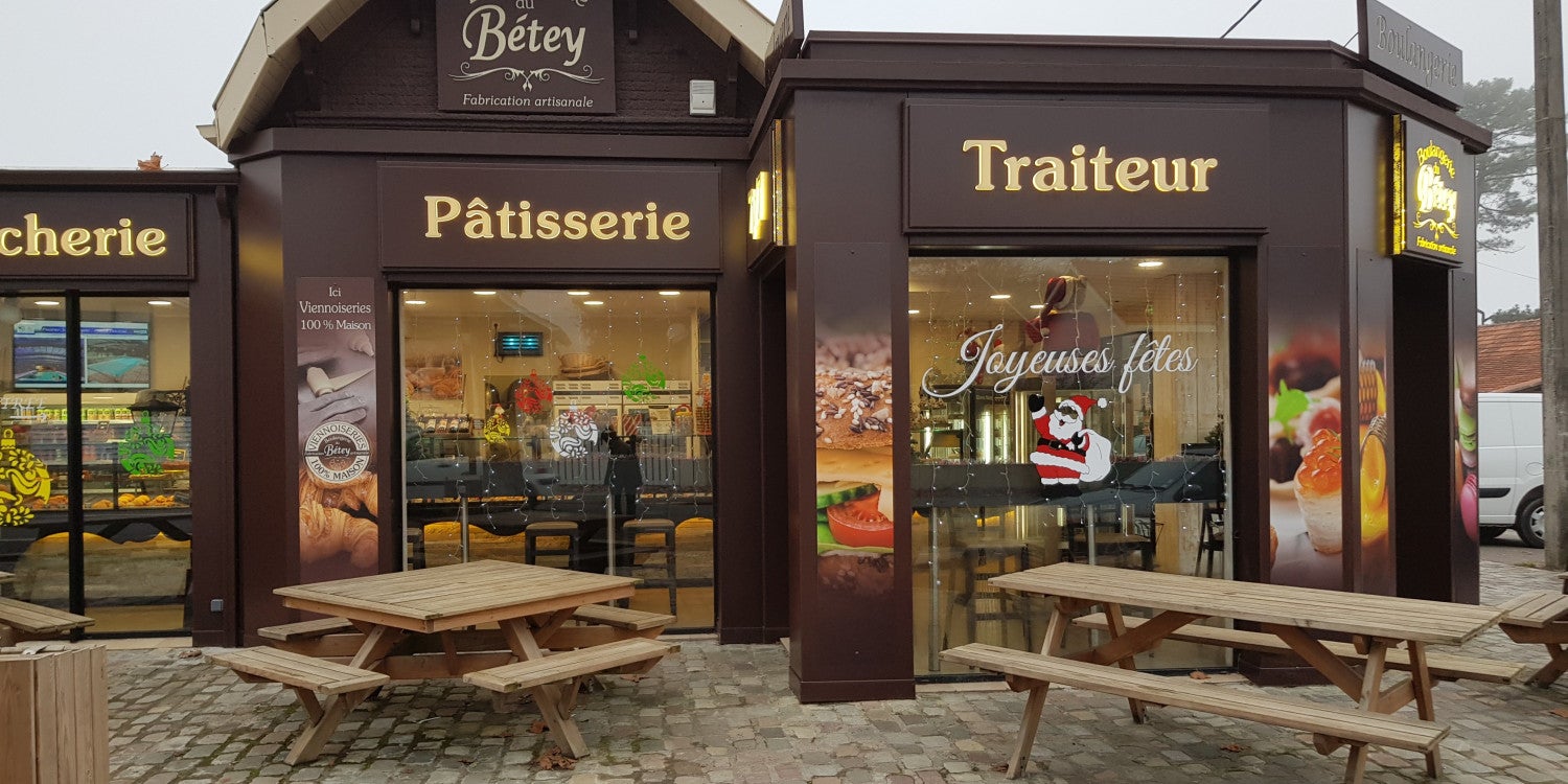 Signalétique intérieure / extérieure pour Boulangerie / Patisserie