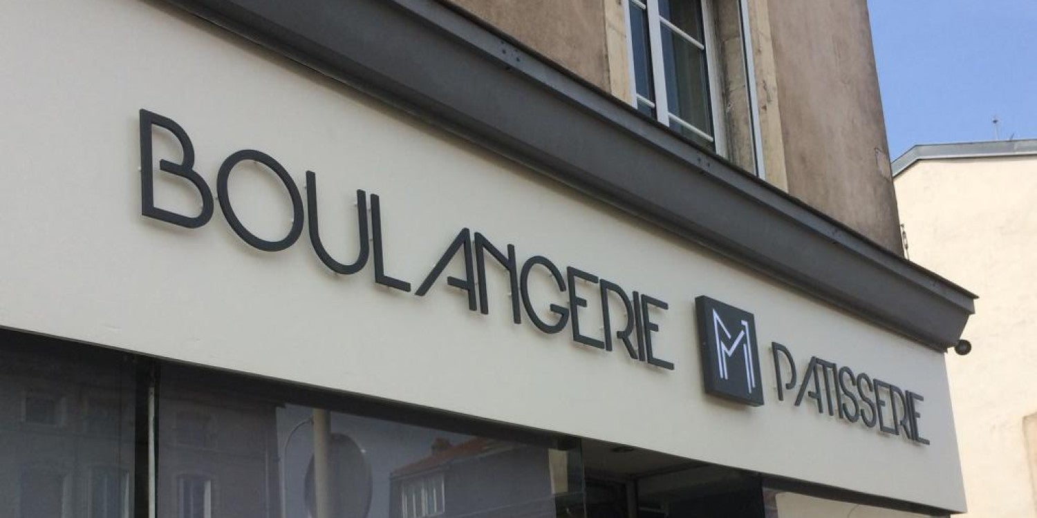 Signalétique intérieure / extérieure pour Boulangerie / Patisserie