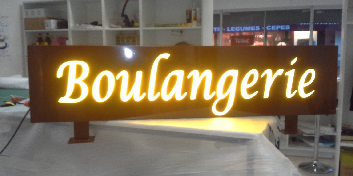 Signalétique intérieure / extérieure pour Boulangerie / Patisserie