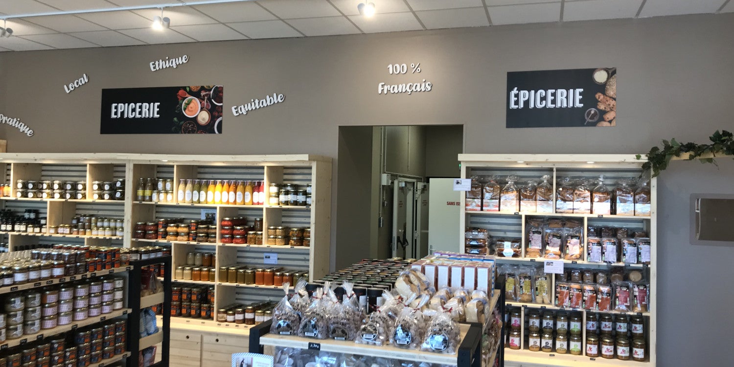 Solution de Signalétique pour les épiceries et les commerces alimentaires