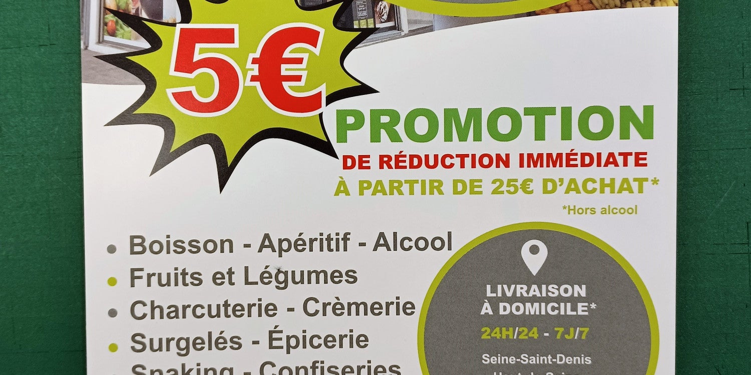 Solution de Signalétique pour les épiceries et les commerces alimentaires