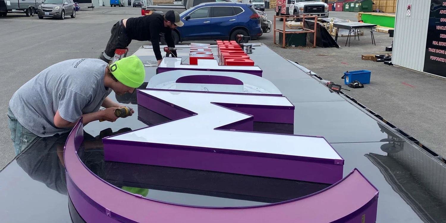 Installation de panneaux
