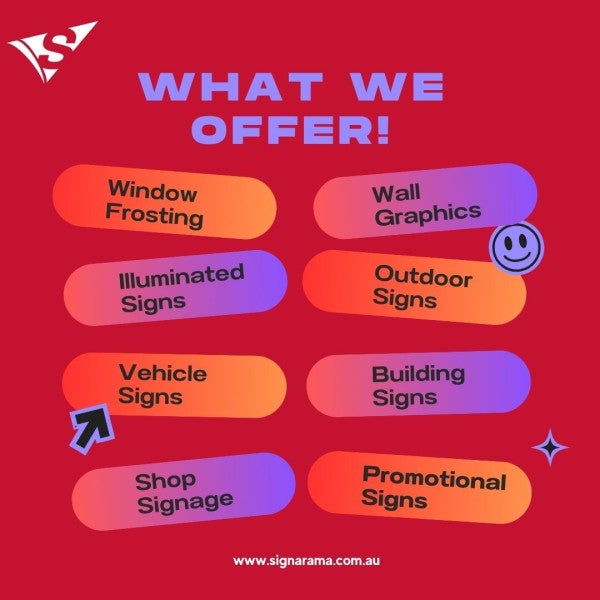 What we offer!