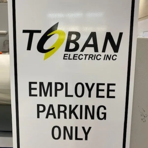 Employee Parking Only Toban Electric Sign