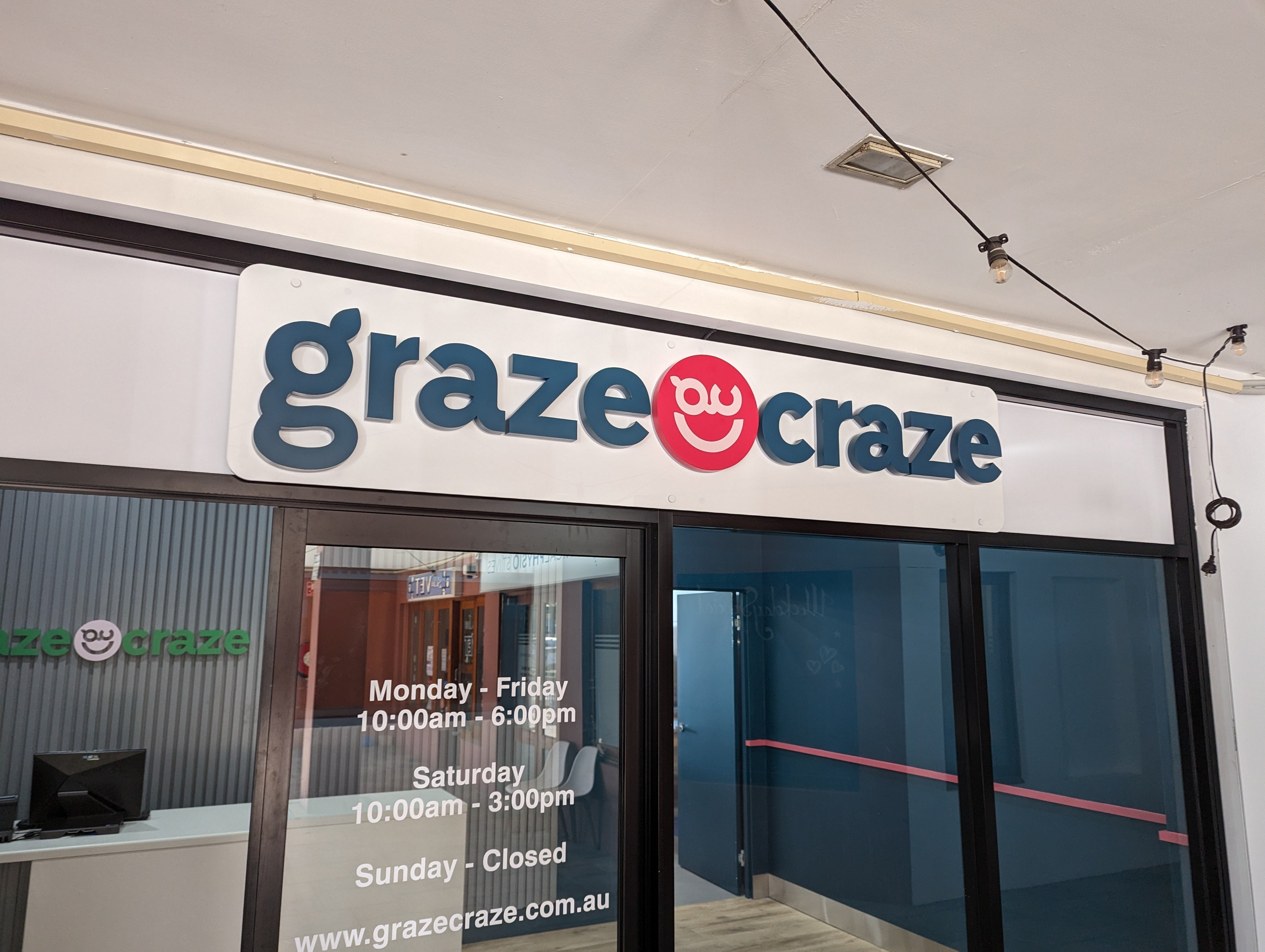 Graze Craze Signage