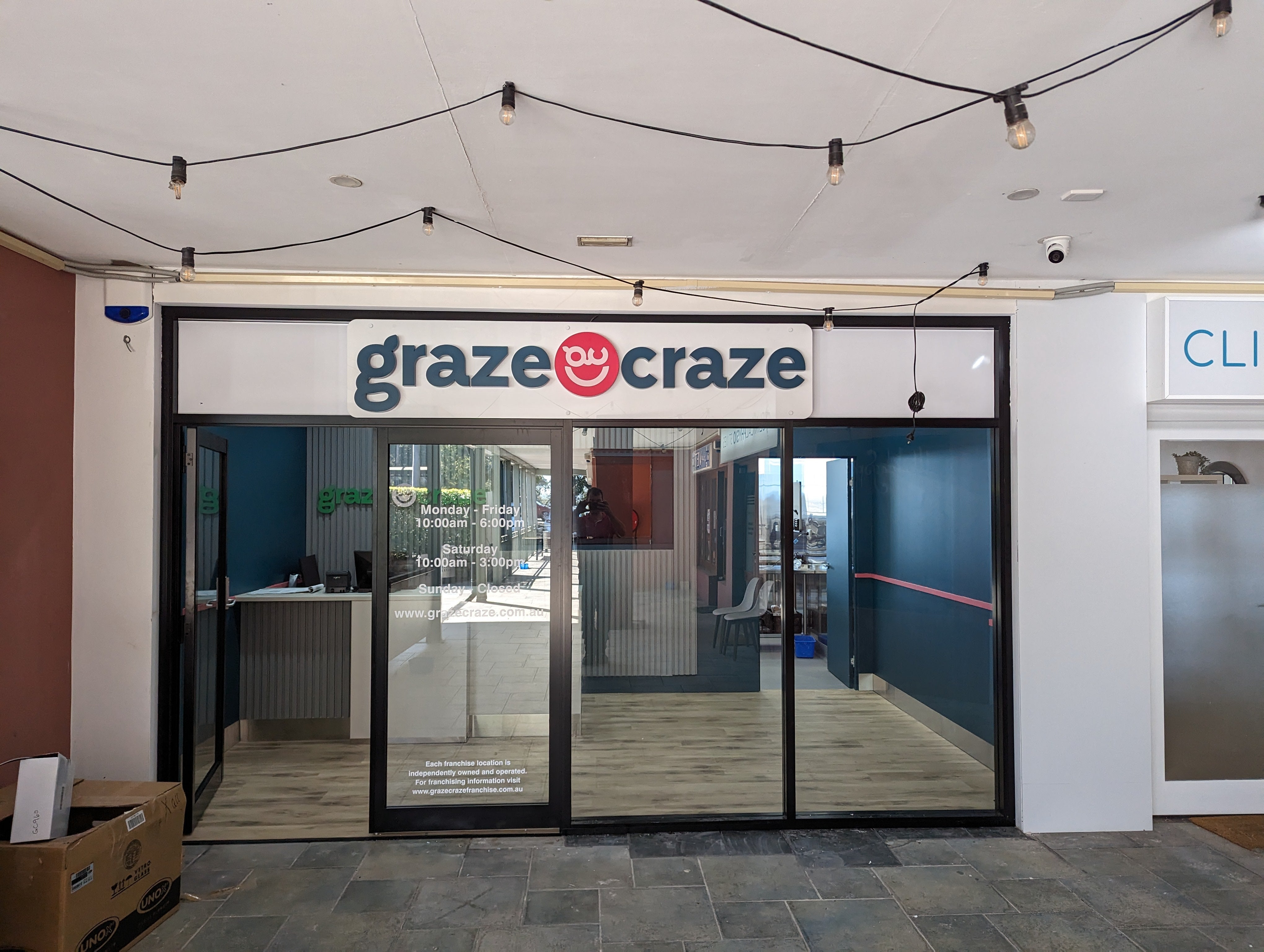 Graze Craze Signage