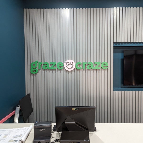Graze Craze Signage