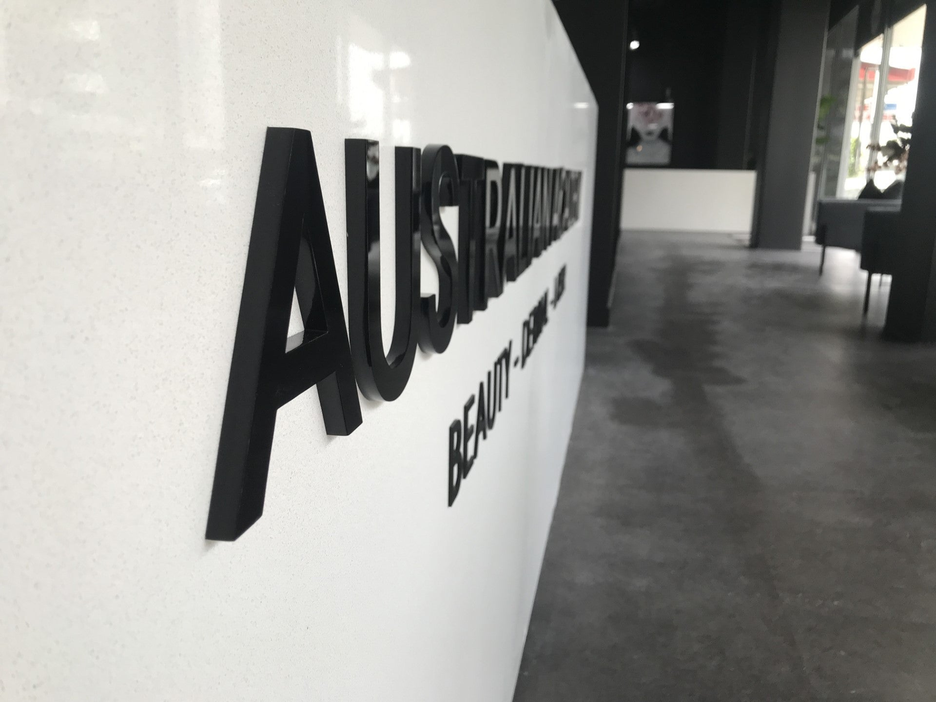 3d acrylic signage