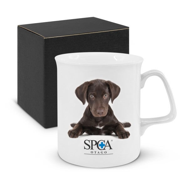 Custom Chroma Bone China Coffee Mug