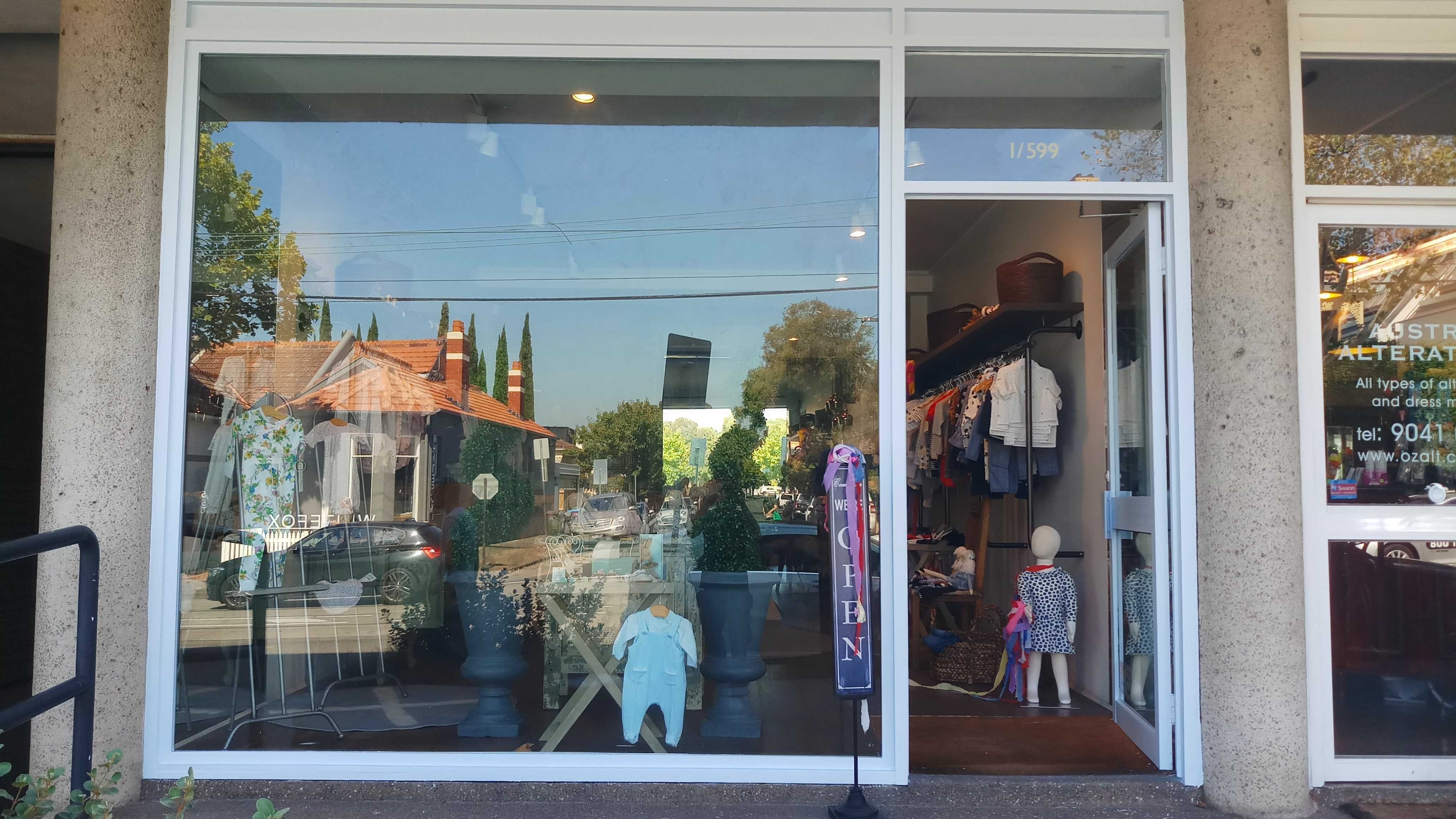 Creative Window Graphics for Baby Bien
