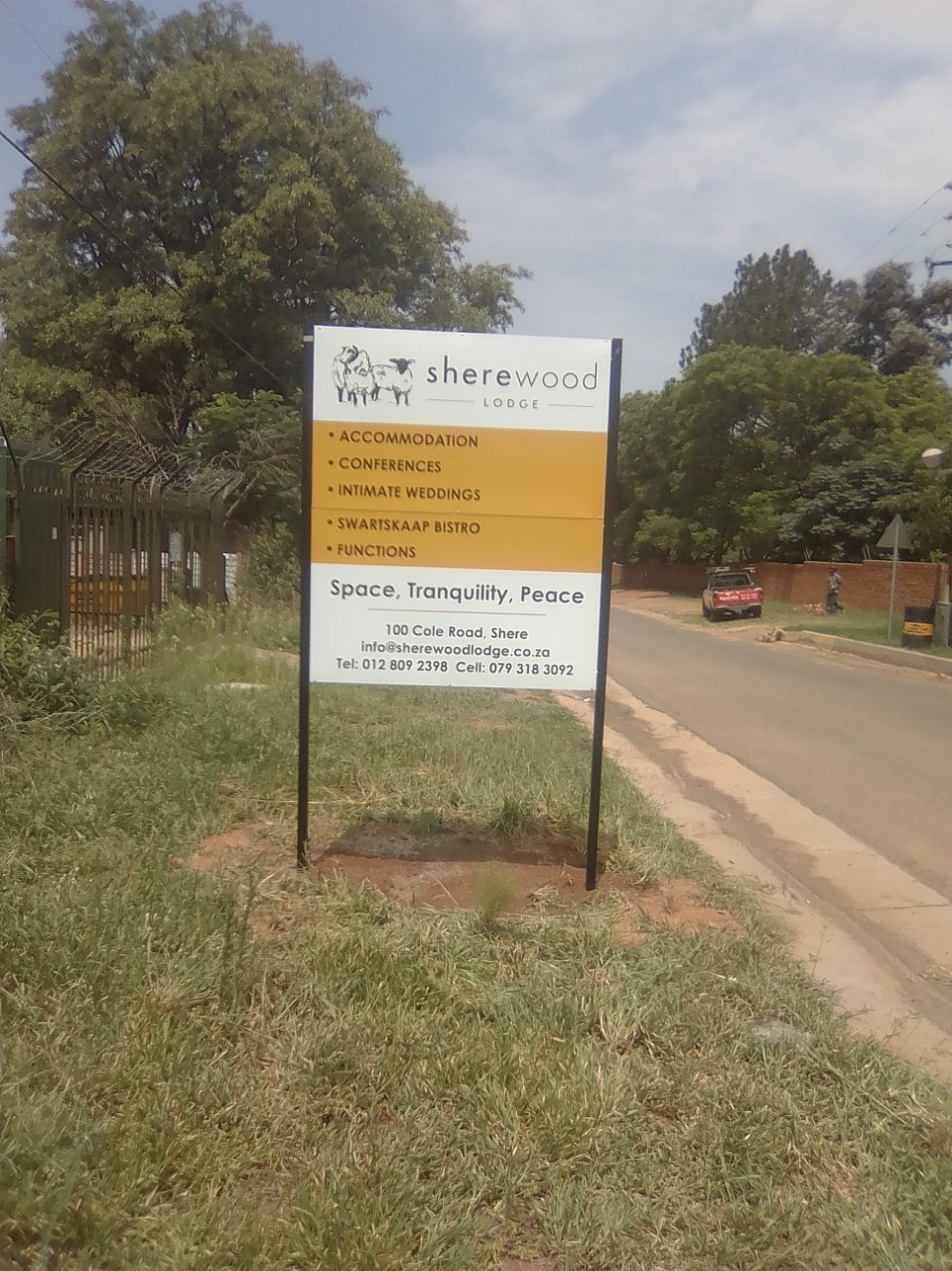 Sherewood Lodge - Signs