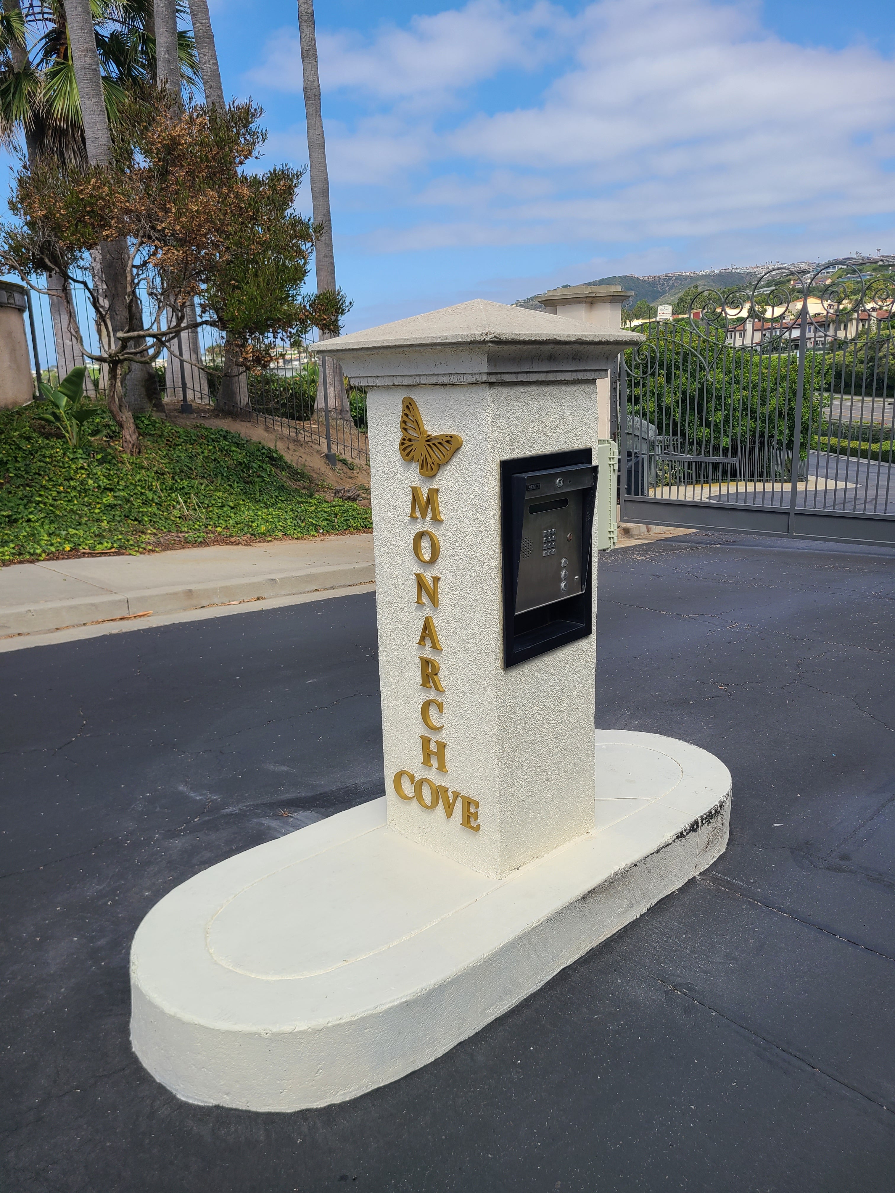 Monument Dimensional Letters Sign