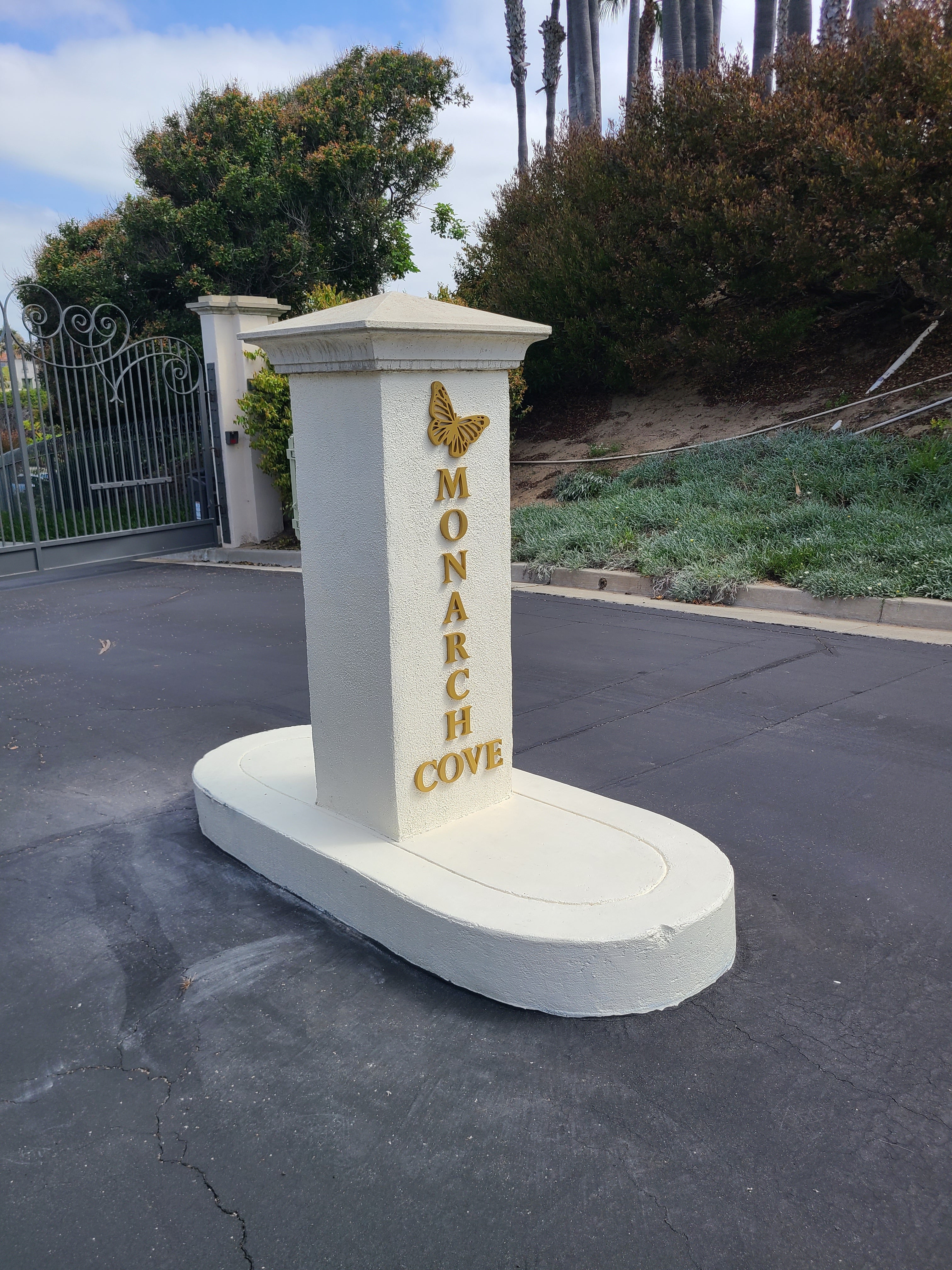 Monument Dimensional Letters Sign