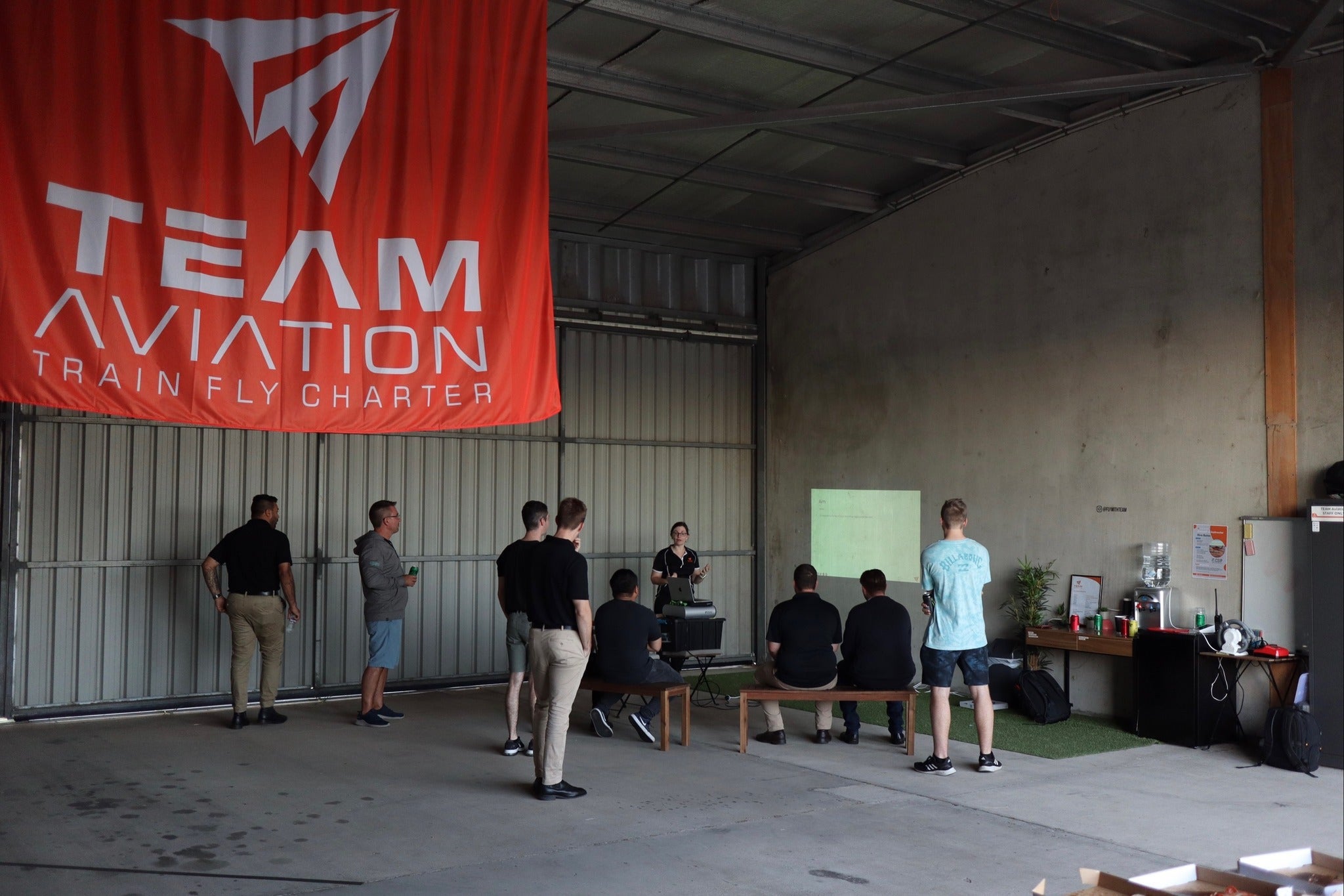 Airport Plane Hangar Signage