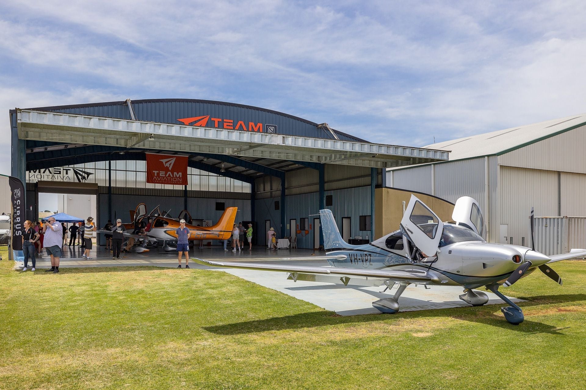 Airport Plane Hangar Signage