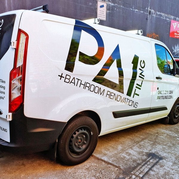 High Contrast Van Graphics for PA1 Tiling
