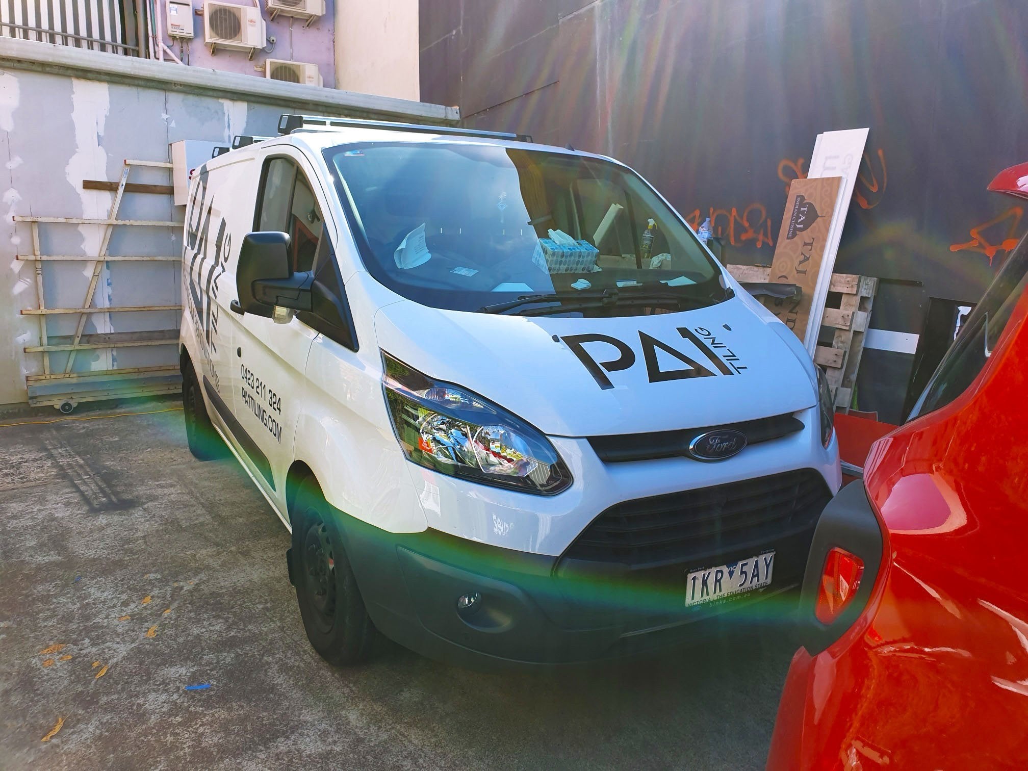 High Contrast Van Graphics for PA1 Tiling