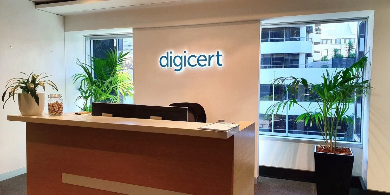 Reception Signage