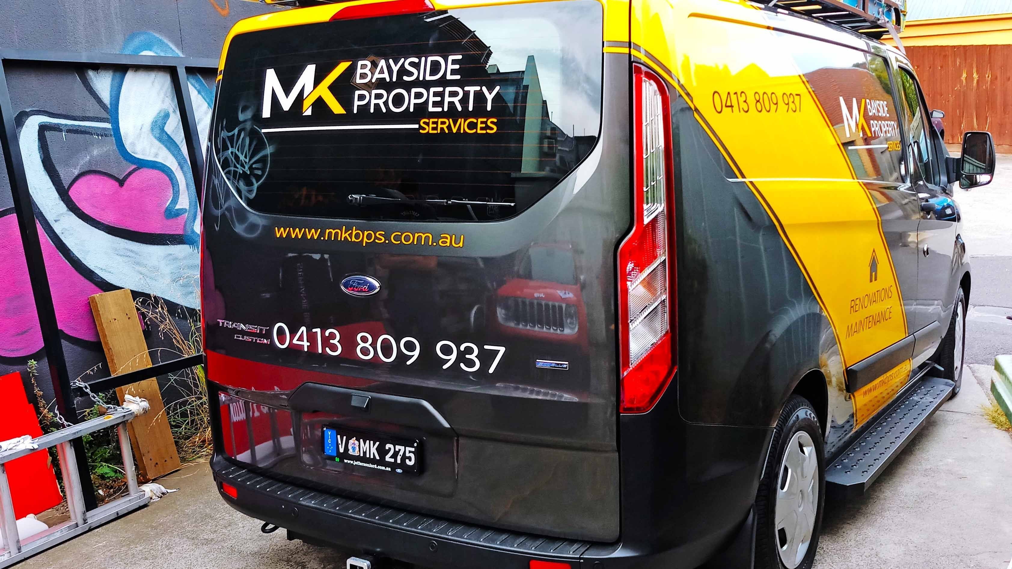 MK Bayside Van Semi-Wrap