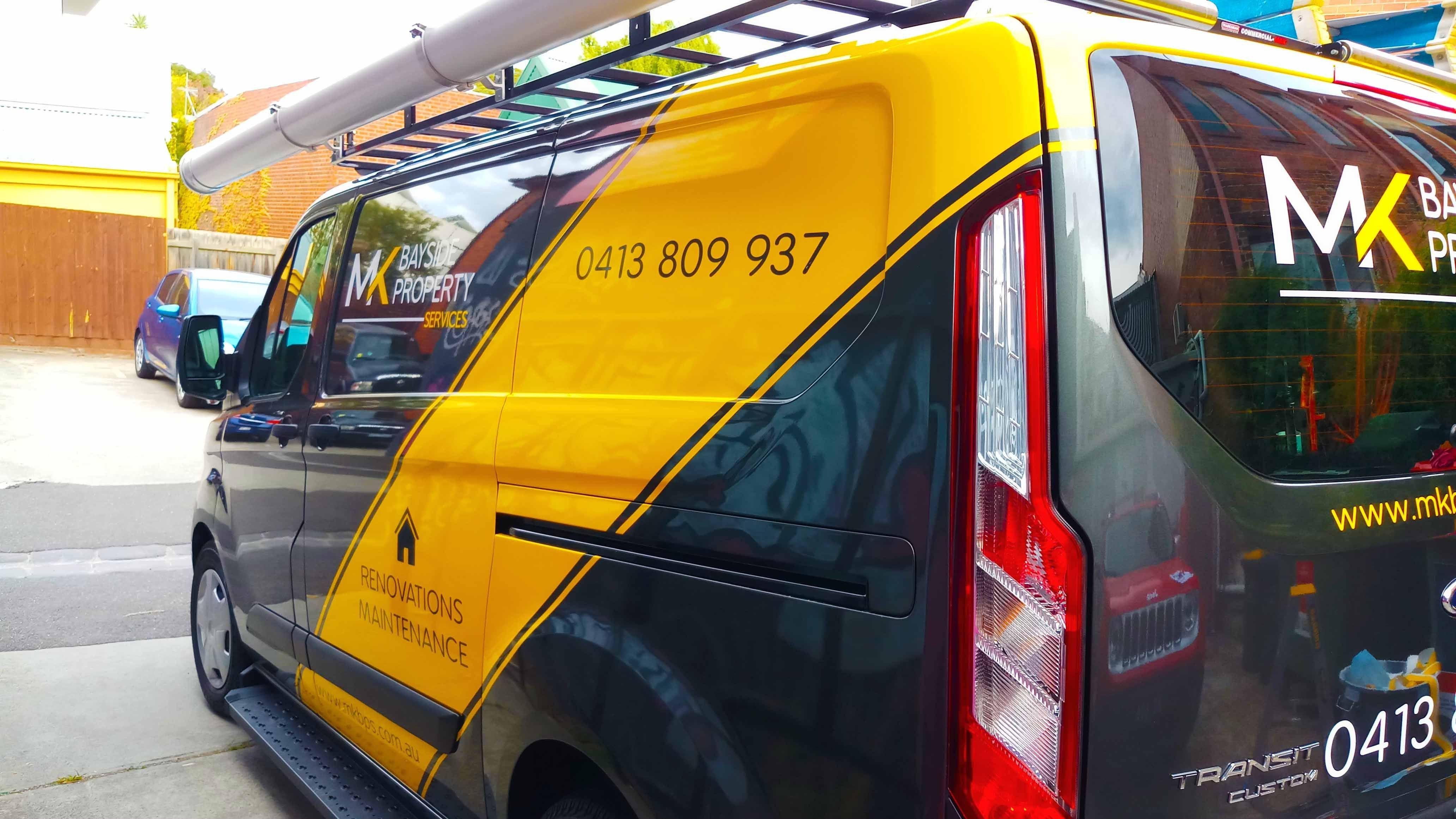 MK Bayside Van Semi-Wrap