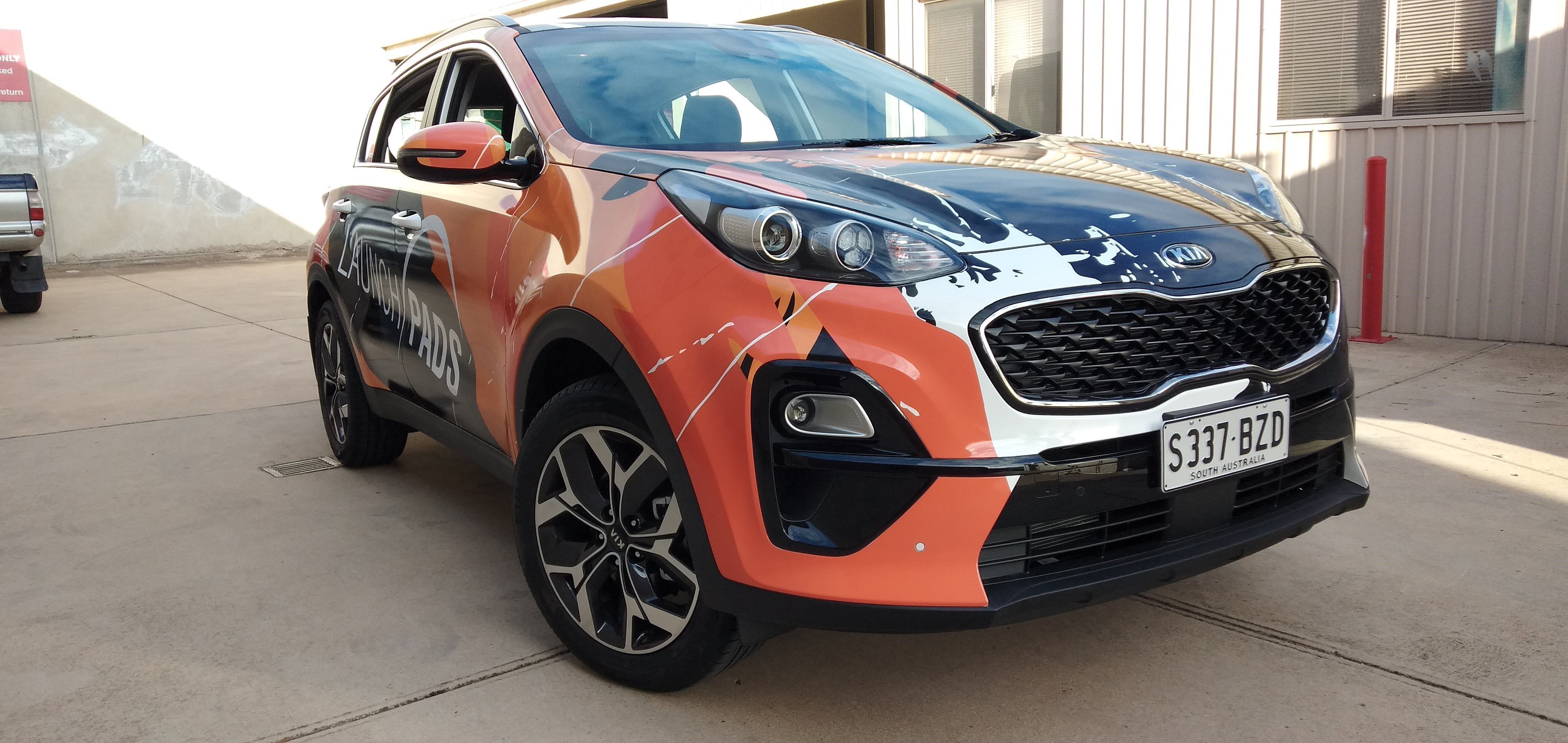 Lauchpads Vehichle Wrap