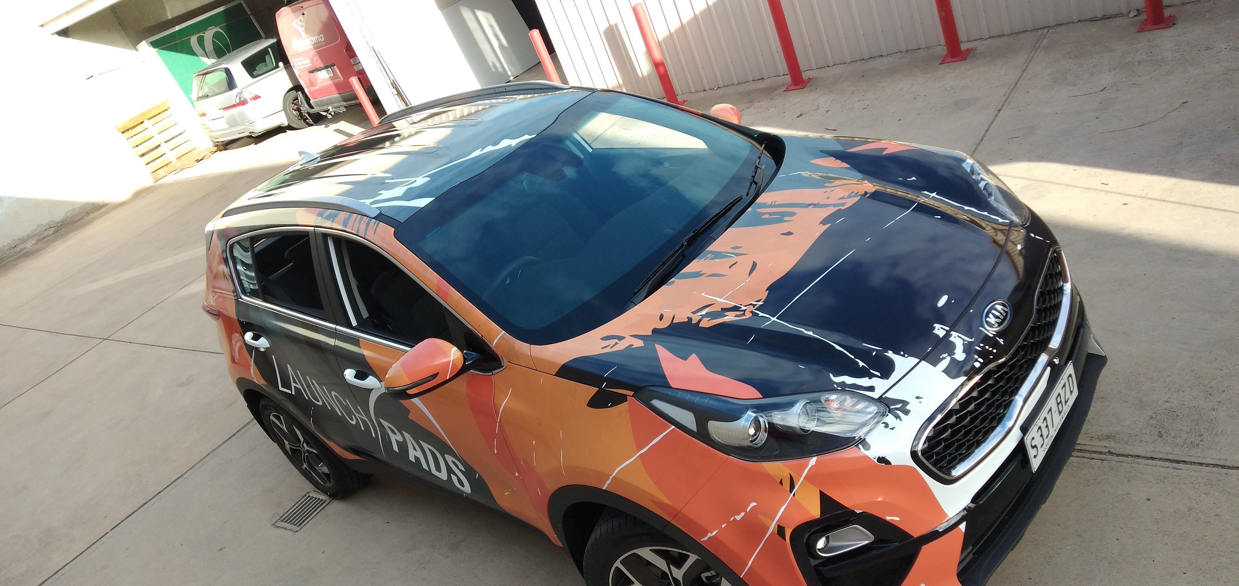 Lauchpads Vehichle Wrap