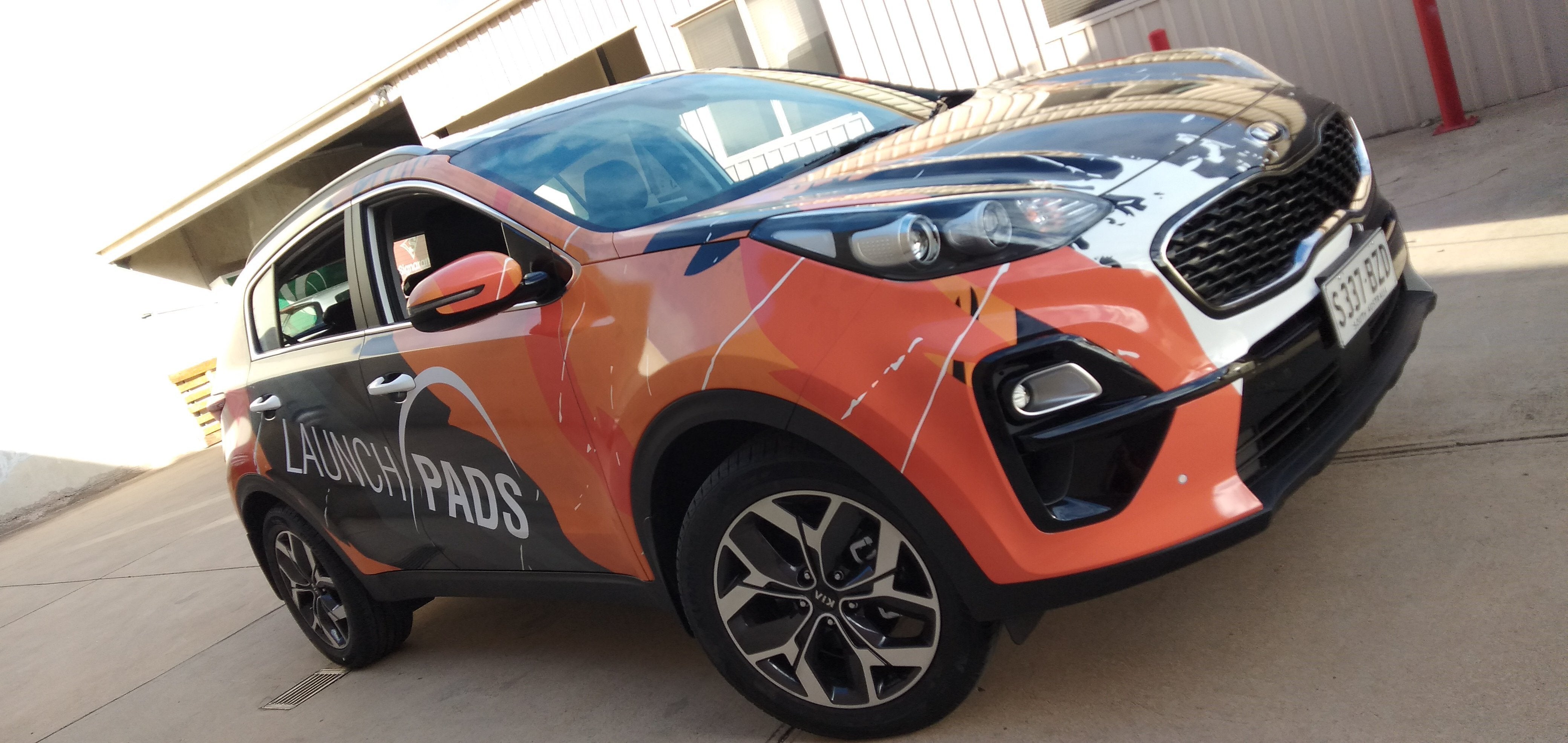 Lauchpads Vehichle Wrap